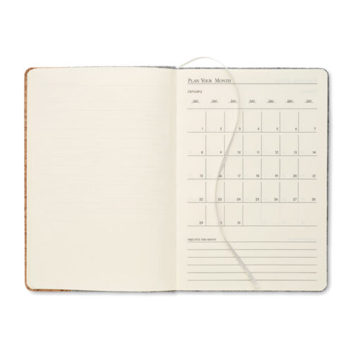 mo2553-07-picture2 DIN A5 Notizbuch RPET-Filz CORKBOOK
